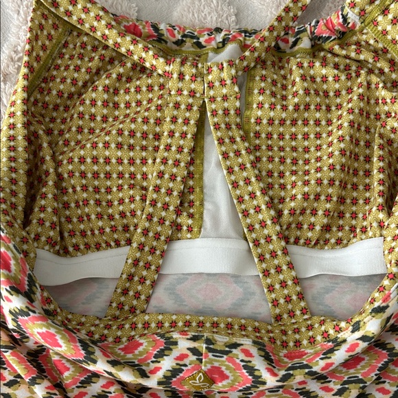 prAna Women’s printed cali racerback sleeveless safari guava dress. - Picture 7 of 7